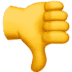 Thumbs ↑↓ emoji