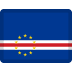 Flag of Cabo Verde { formerly Cape Verde } emoji