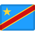 Flag of Congo, Democratic Republic of the { DRC } emoji