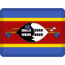 Flag of Eswatini { formerly Swaziland } emoji