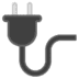 Electric plug emoji