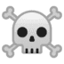 Skull and crossbones emoji